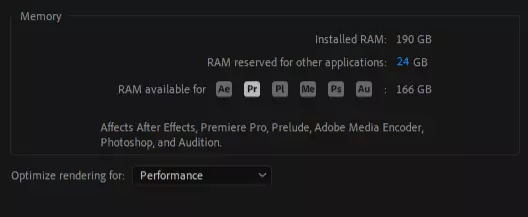 Increase Memory Allocation to Render Faster in Premiere Pro